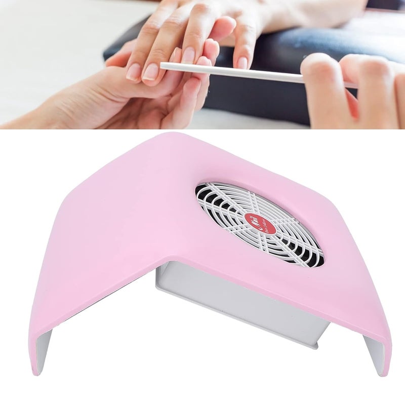 woobles Nail Dust Collector Machine, Upgraded Powerful Nail Dust Vacuum Extractor Suction Fan Manicure Machine for Acrylic Nails Removal (US) - Image 2